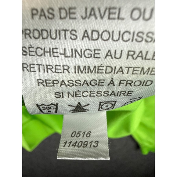 FootJoy FJ Performance Golf Pullover Mens Size XL Bright Green 1/4 Zip Sailing - Picture 10 of 12